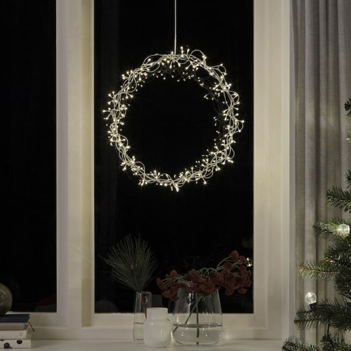Digital Shoppy IKEA  LED pendant lamp, battery-operated ring shaped