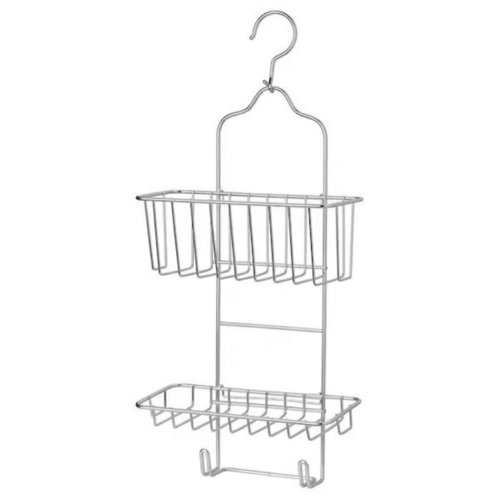 Digital Shoppy IKEA Shower hanger, two tiers, zinc plated24x53 cm (9 ½x20 ¾ ") 20454009 storage bathroom hanger online price