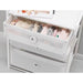 Digital Shoppy IKEA Chest of 3 drawers, white, 55x62 cm (21 5/8x24 3/8 ") 30293723 easy move table online low price, A white chest of three drawers from IKEA, measuring 55x62 cm. 