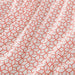Close-up image of pink cotton flat sheet from IKEA 30512570