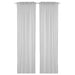 Digital Shoppy IKEA Curtains, 1 pair, white/light grey striped, 120x250 cm -ikea curtains- onlineprice- india-curtains for home-for living room- for decaration-for window curtains-pepperfry curtains-Digital-Shoppy-80466684 