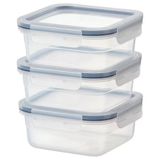 Digital Shoppy IKEA Food container, square/plastic, 750 ml (25 oz) -for Food storage & organizing boxes, kitchen, restaurants, catering, wholesale, disposable hot food containers, plastic-10452176