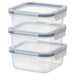 Digital Shoppy IKEA Food container, square/plastic, 750 ml (25 oz) -for Food storage & organizing boxes, kitchen, restaurants, catering, wholesale, disposable hot food containers, plastic-10452176