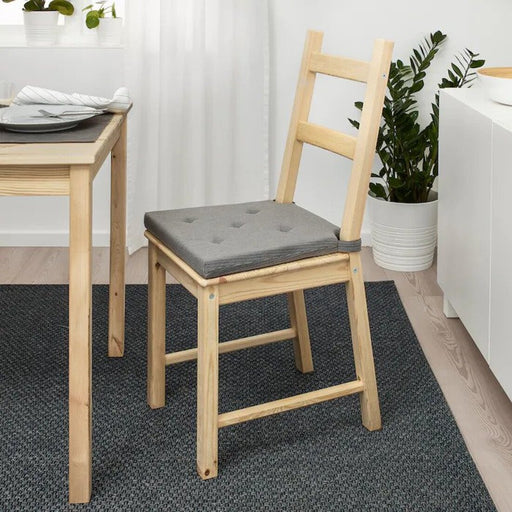 Digital Shoppy IKEA  Chair pad, grey42/35x40x4 cm ikea-chair-pad-grey42-35x40x4-cm -  oniline - price -chair pad cushions-chair pads india-94049000 digital-shoppy 
