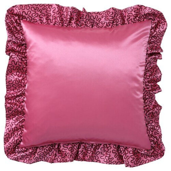 An image of an Ikea cushion cover is Embroidered details that add vibrancy to the printed pattern.-20499159 