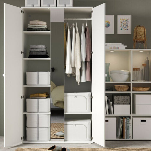 This stackable storage case from IKEA is perfect for maximizing your storage space 80503912