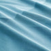 A closeup image of a light blue duvet cover   50482082