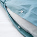 close up image of Duvet cover with plastic press-stud closing at the bottom  50482082