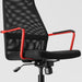 "IKEA gaming chair with 360-degree swivel function and smooth-rolling casters