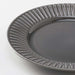 Digital Shoppy  IKEA Plate, stoneware grey27 cm (10 ½ ")