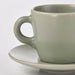 The smooth surface of the cups and saucers is easy to clean and maintain, even with frequent use 50478160