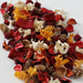 A close-up of Ikea potpourri made of colorful dried petals 90541895