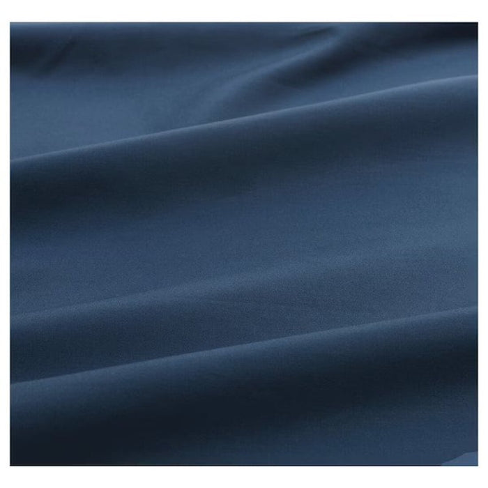 A closeup image of ikea fitted sheet of Extra soft and durable quality since the bedlinen is densely woven from fine yarn 90342768 