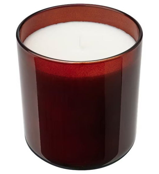 Digital Shoppy IKEA Scented candle in glass, Berries/red, 50 hr ikea-scented-candle-in-glass-berries-red-50-hr-scented-candle-decoration-candle-scented-candle-online-price-digital shoppy-10502143