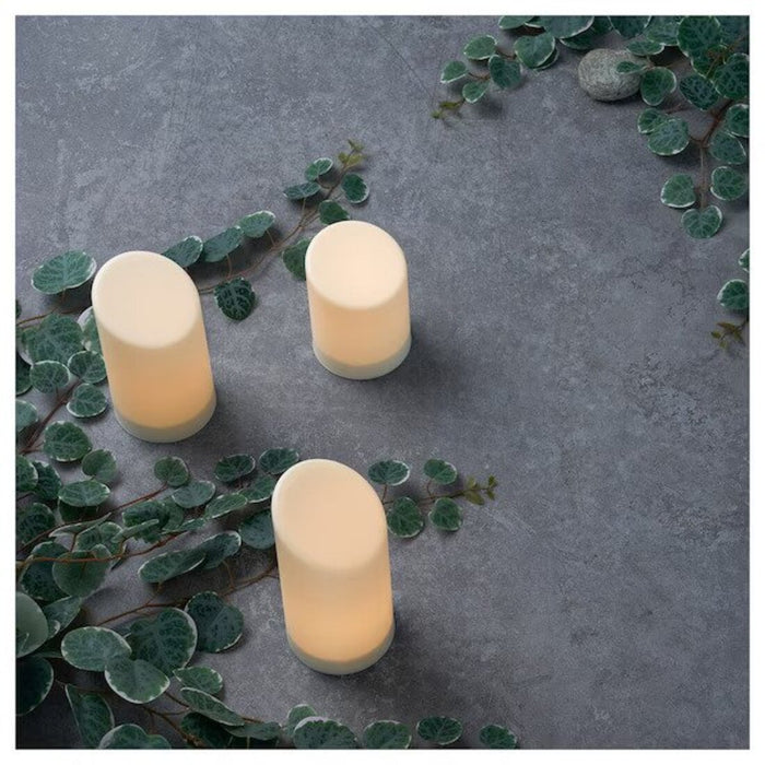  IKEA LED block candle in/out, set of 3 price online lights decoration home outdoor lighting digital shoppy 60520470