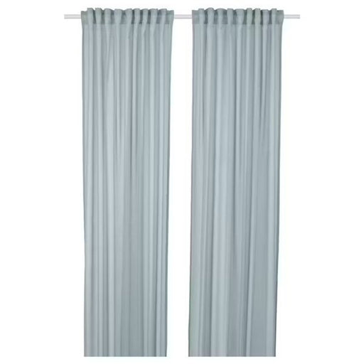 IKEA Curtains with a subtle stripe pattern, creating a cozy atmosphere-50512847