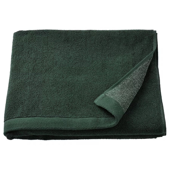 IKEA Bath towel, dark Green/mélange, 70x140 cm (28x55 ") price online home bath towel digital shoppy 40510486