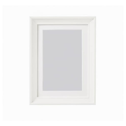 A sleek grey photo frame with a white mat, perfect for displaying your favorite memories 60427269