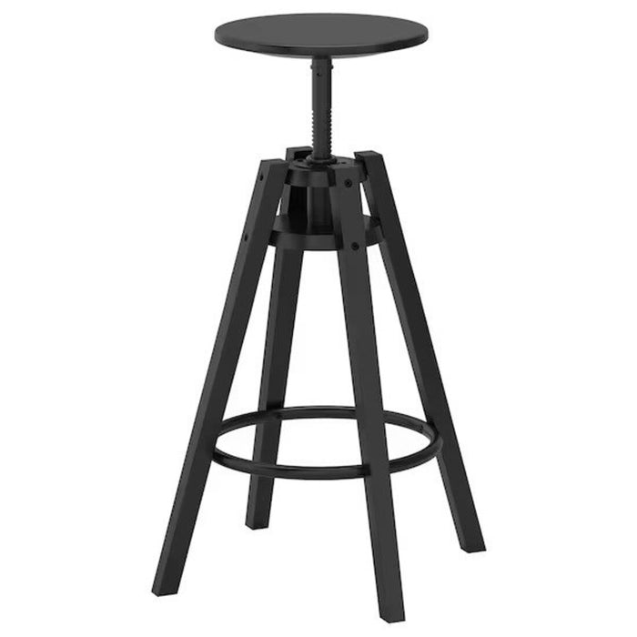 IKEA Bar stool, black, 63-74 cm (24 3/4-29 1/8 ") home online furniture, high chairs, Furniture, Chairs, Bar stools & chairs, digital shoppy 40161595  