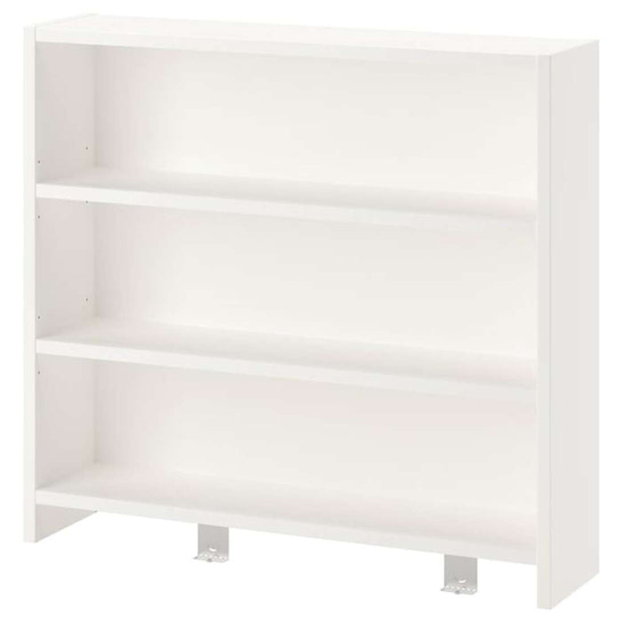 "White/Green IKEA Desk Top Shelf, 64x60 cm - Perfect for storing office supplies and books." 10354294
