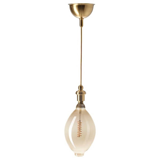 A warm white LED bulb with an E27 base from IKEA 30416366