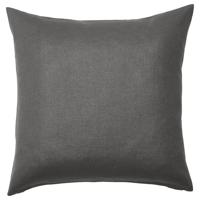 Digital Shoppy IKEA Cushion cover, Black-Grey, 50x50 cm (20x20 ")-For sofa, bed, living room, outdoor furniture, home decor, stylish, design ideas and patterns, fabric, online in India-5043268