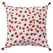 Digital Shoppy IKEA Cushion cover, white/red, 50x50 cm (20x20 ")-For sofa, bed, living room, outdoor furniture, home decor, stylish, design ideas and patterns, fabric, online in India-20514292