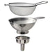Digital Shoppy IKEA Strainer/funnel set of 3, steel-online-price-mesh-basket-kitchen-30538061