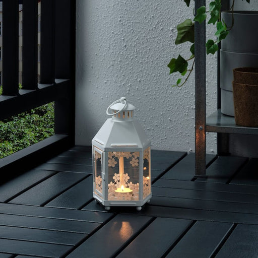 Digital Shoppy IKEA Lantern for tealight, in/Outdoor, White, 21 cm. 30509704, Lantern, decorative lantern, paper lantern, hanging lantern, Sky lantern      