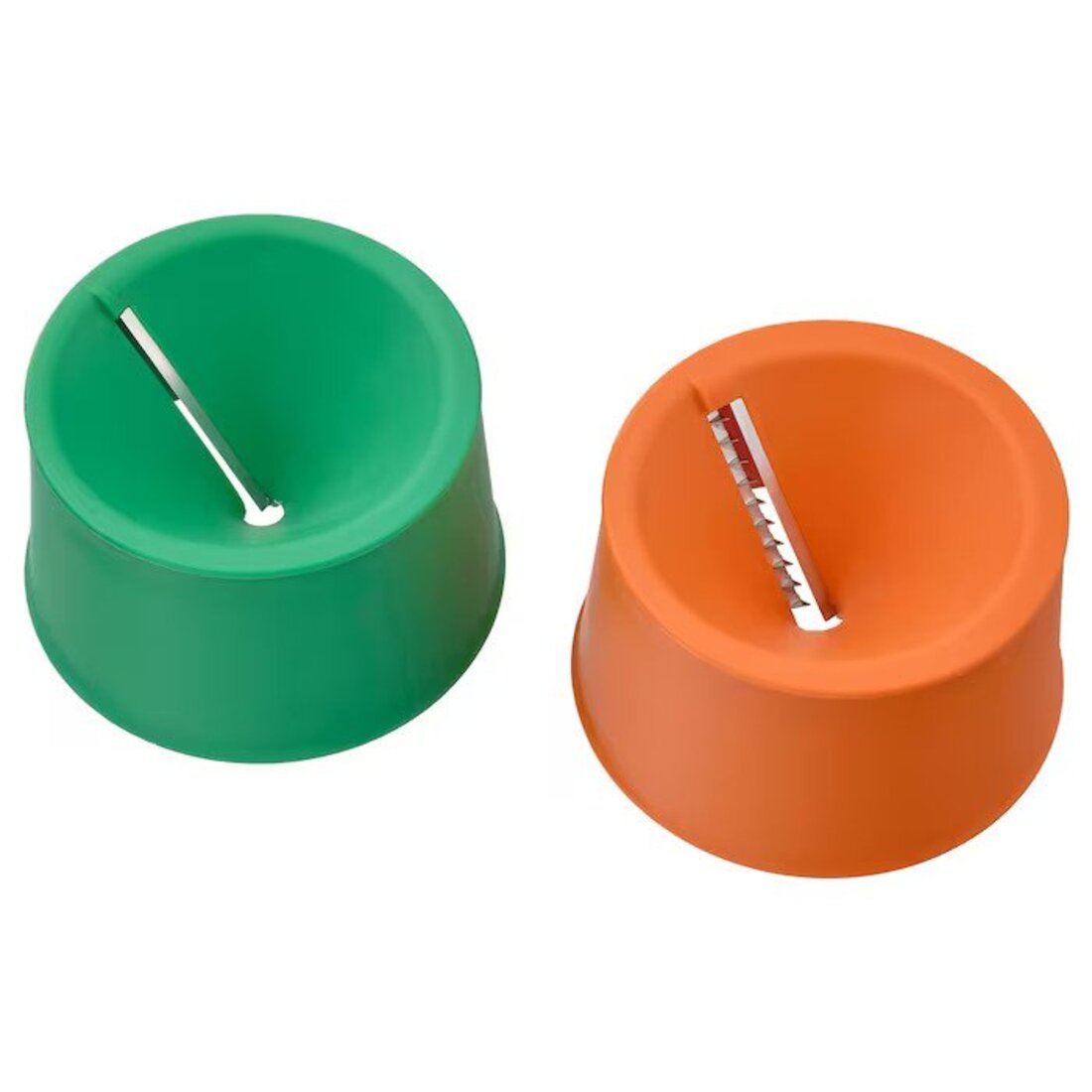 UPPFYLLD Measuring cup, set of 2, bright green/bright yellow - IKEA