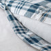 close up image of Duvet cover with plastic press-stud closing at the bottom  30466441