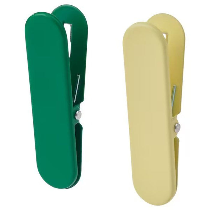 Mixed colour clip designed for IKEA pegboards, made of durable material." 20518704