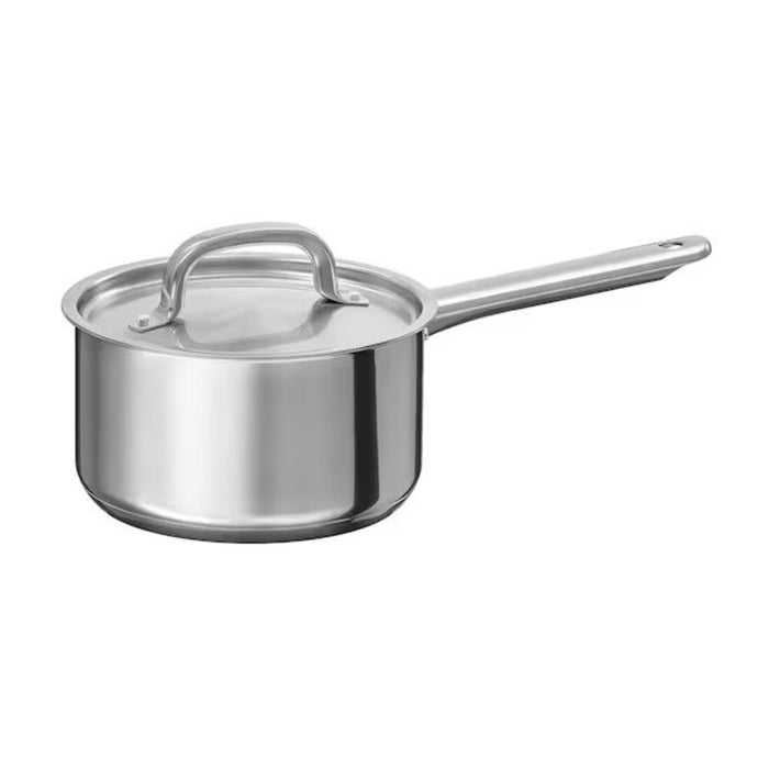 "High-quality stainless steel IKEA saucepan for cooking delicious meals." 50484236