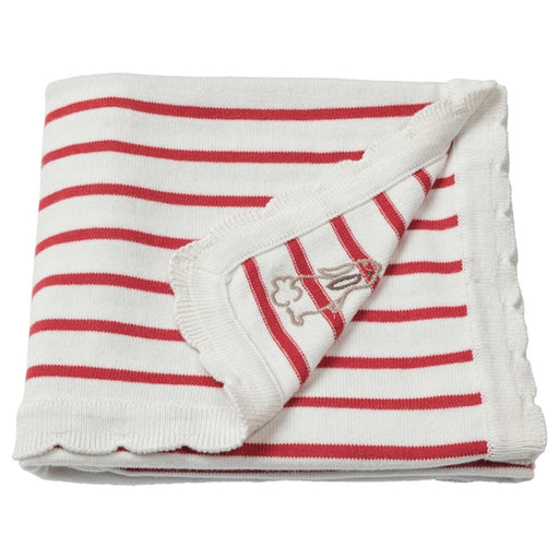 Digital Shoppy IKEA Blanket, Striped/White/red, 80x100 cm (32x39 ) 80440236 , blanket-striped-white-red-80x100-cm-32x39-digital-shoppy-80440236,blanket for winter,bedding,cotton blanket,blanket for kids