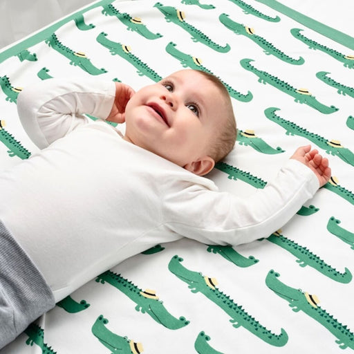 Digital Shoppy IKEA Blanket, crocodile/green, 80x100 cm (32x39 ") 90462572