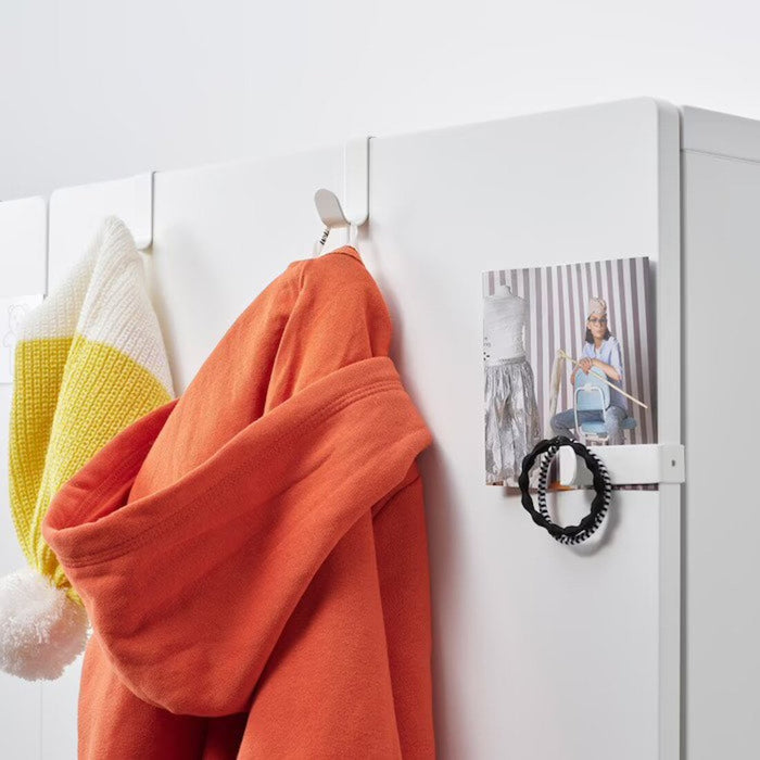 Steel hook from IKEA, perfect for hanging coats and hats 90436979