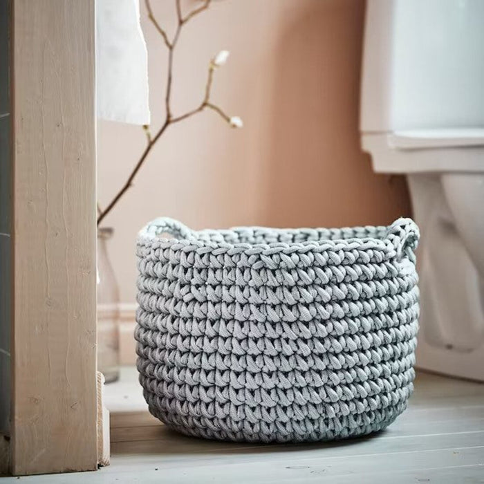  Organize your home in style with the IKEA Light Blue Basket. Measuring 42x30cm (16 ½x11 ¾"), this versatile storage solution is perfect for any room in your house. py, Digital Shoppy  10476808