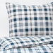Digital Shoppy IKEA Duvet cover and pillowcase, white blue/check150x200/50x80 cm (59x79/20x32 ") 80466453