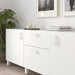 Digital Shoppy IKEA Handle, white, 116 mm, price, online, kitchen shelves handle, 60336434