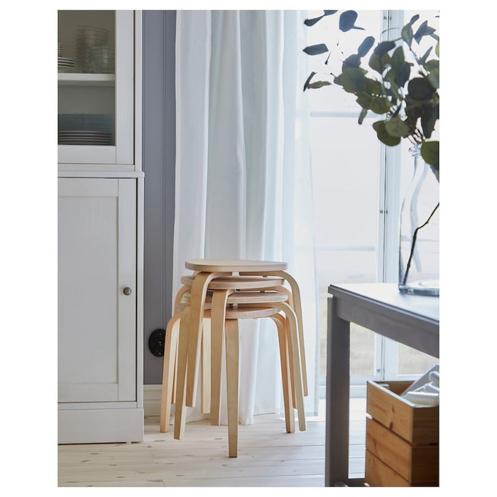 IKEA Study Stool, showcasing its padded seat and sturdy construction for comfortable and long-term use  80420040