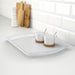 IKEA transparent tray with various small items organized neatly inside ready to serve 90133944 