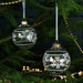 IKEA's Clear Glass Bauble Decoration hanging on a Christmas tree, creating a stunning and sophisticated display 10498952