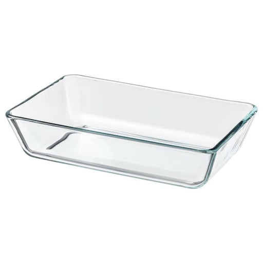 Digital Shoppy IKEA Oven/serving dish, clear glass27x18 cm (11x7 ")
