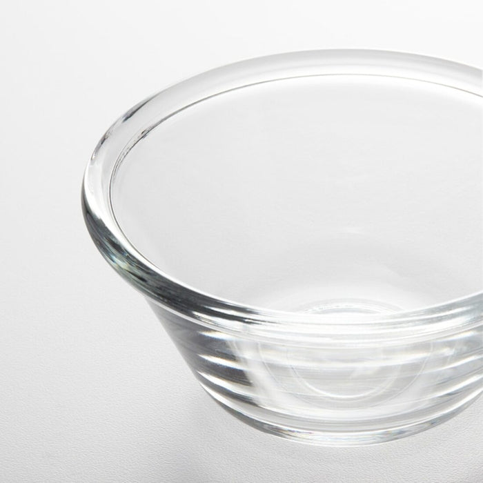 Digital Shoppy IKEA Serving Bowl, Clear glass20 cm (8 ")