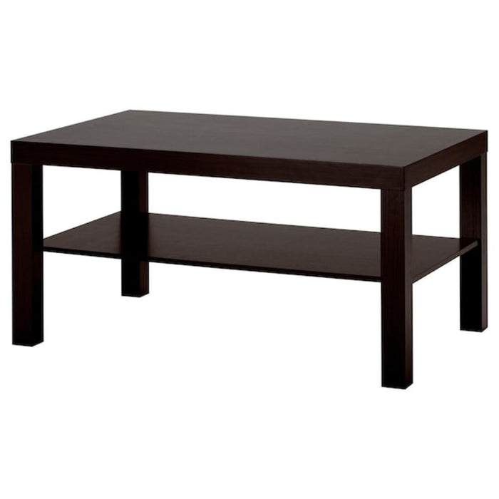 "A compact IKEA coffee table with a space-saving design, perfect for small living rooms."