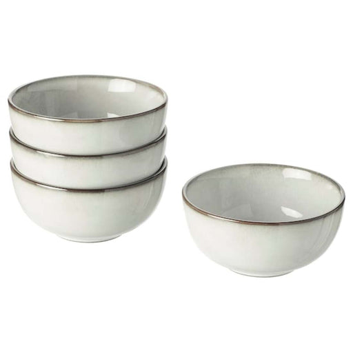 Digital Shoppy  IKEA Bowl set, Bowl ceramic, Bowl Stoneware, Bowl, grey 14 cm (5 ½ ")