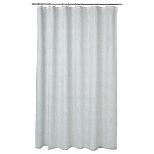  IKEA Shower curtain, White/turquoise, 180x200 cm (71x79 ") price online home set decorative digital shoppy 30512853