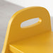 IKEA children's step stool with anti-slip pads and handle.