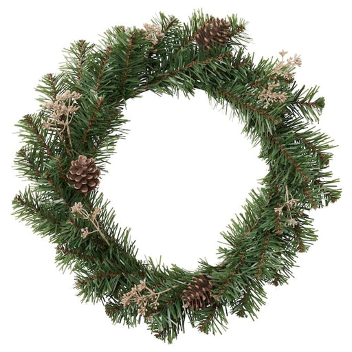 Digital Shoppy IKEA Artificial Wreath, Pine for Indoor/Outdoor use. price, online, decoration plant,  40496560     