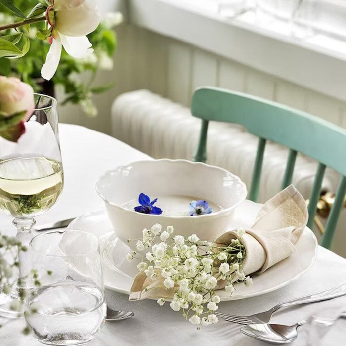 Digital Shoppy IKEA Bowl,white, 16 cm (6 ½ ")-bowl -ceramic-stoneware-dinnerware-tablewaredigital-shoppy-80424707